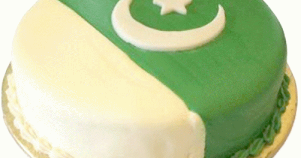 Pakistan's Flag Themed Cake Recipe by Syeda Sarah Taha - Cookpad