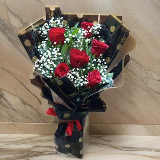 Imported 6 Roses Bouquet