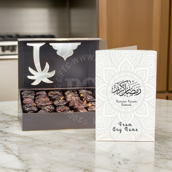 Ajwa Dates with Ramadan Card